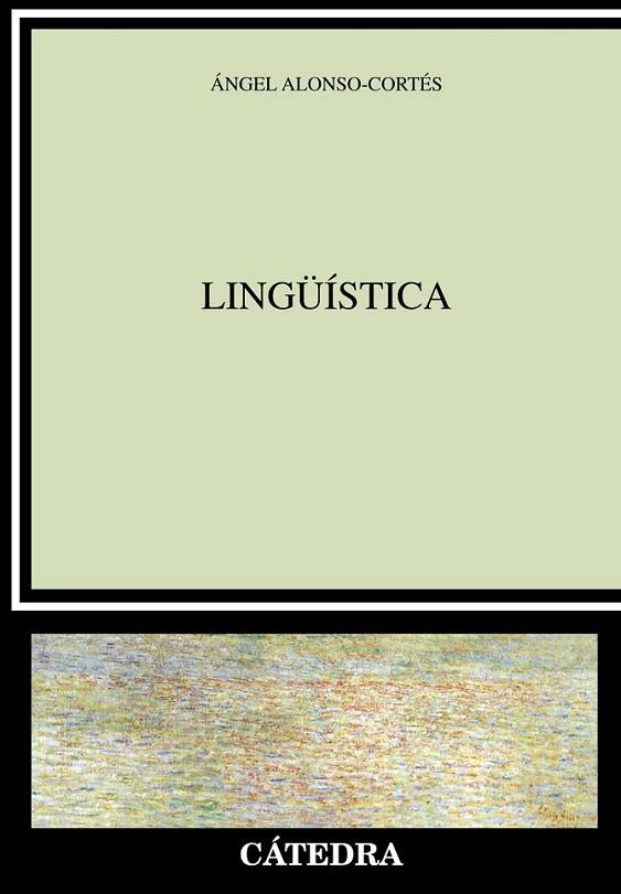Lingüística | 9788437634388 | Alonso-Cortés, Angel