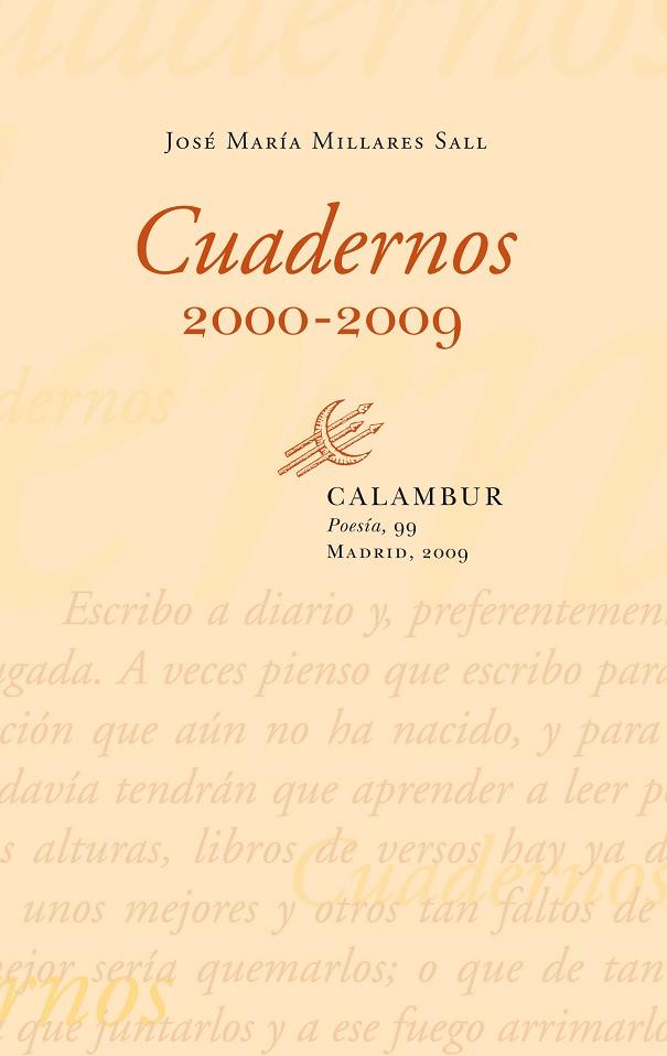 CUADERNOS 2000-2009 | 9788483591918 | SALL