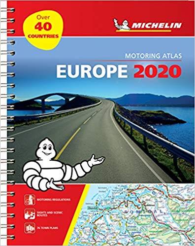 EUROPE 2020 - TOURIST AND MOTORING ATLAS (A4-SPIRAL) | 9782067244450 | MICHELIN