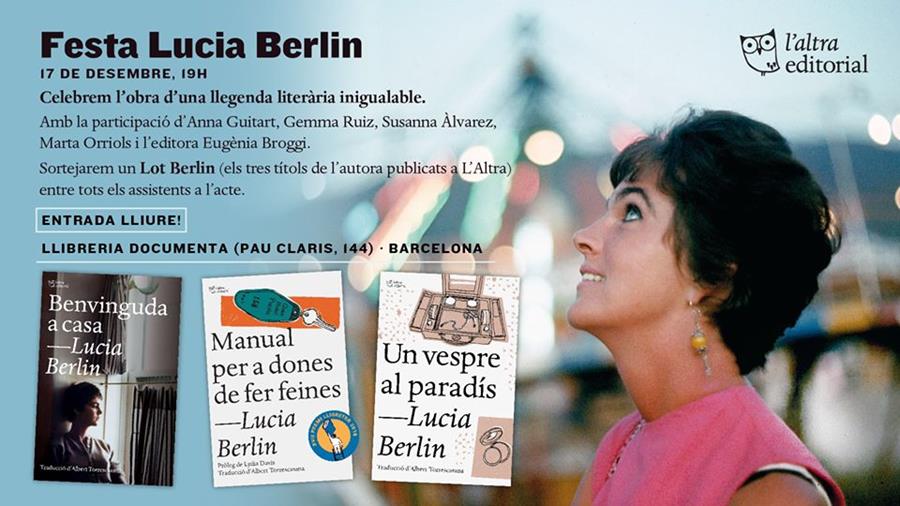 Festa Lucia Berlin a la Llibreria Documenta - 