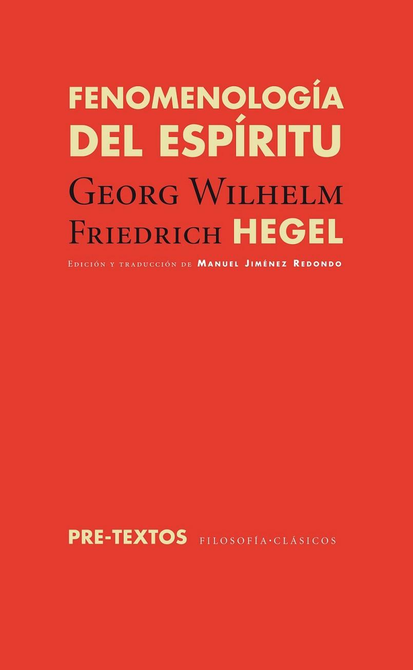 FENOMENOLOGIA DEL ESPIRITU | 9788416453153 | HEGEL, GEORG W. F./HEGEL, FRIEDRICH