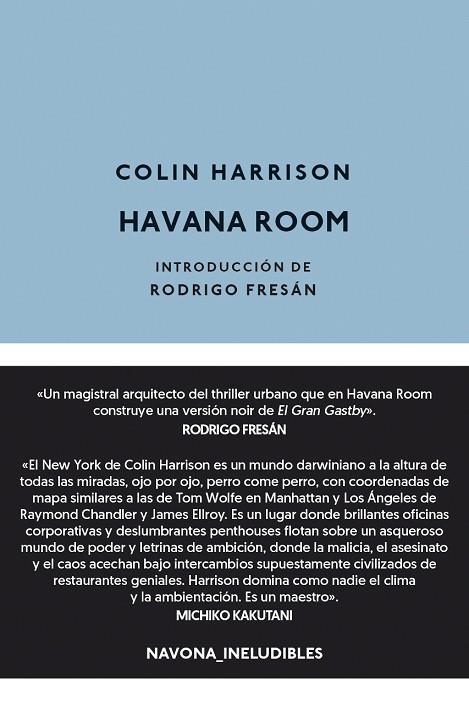 HAVANA ROOM | 9788417978334 | HARRISON, COLIN