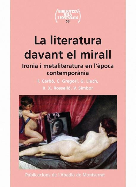 LA LITERATURA DAVANT EL MIRALL | 9788498834208 | VARIS