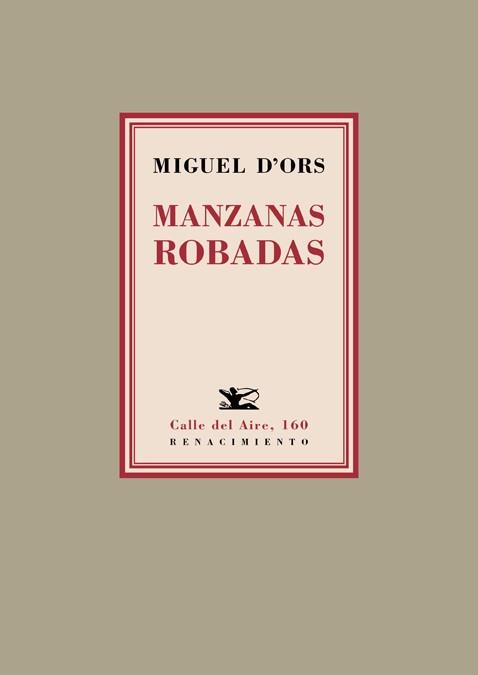 MANZANAS ROBADAS | 9788416981359 | ORS, MIGUEL D'