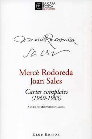 CARTES COMPLETES | 9788473291316 | RODOREDA, MERCÈ/ SALES/JOAN