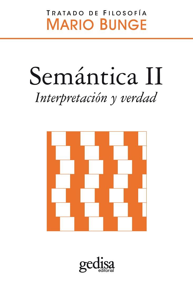 SEMANTICA II | 9788497841955 | BUNGE, MARIO