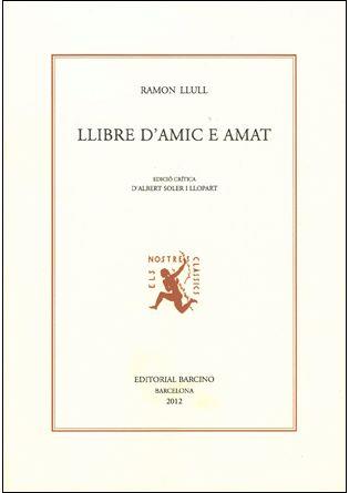 LLIBRE D'AMIC E AMAT | 9788472267770 | LLULL, RAMON