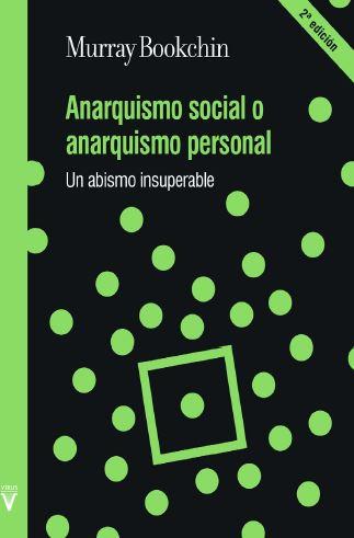 ANARQUISMO SOCIAL O ANARQUISMO PERSONAL | 9788492559947 | BOOKCHIN, MURRAY