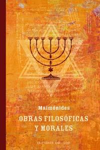 OBRAS FILOSOFICAS Y MORALES | 9788497772082 | MAIMONIDES