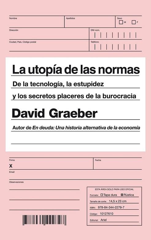 LA UTOPIA DE LAS REGLAS | 9788434422797 | GRAEBER, DAVID