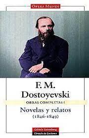 NOVELAS Y RELATOS (1846-1849)  | 9788481097993 | DOSTOYEVSKI, FIODOR 