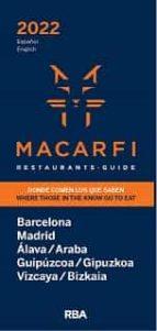 MACARFI RESTAURANTS GUIDE 2022 | 9788409342075 | MATERILE BARCELONA PROYECTOS, S.L.