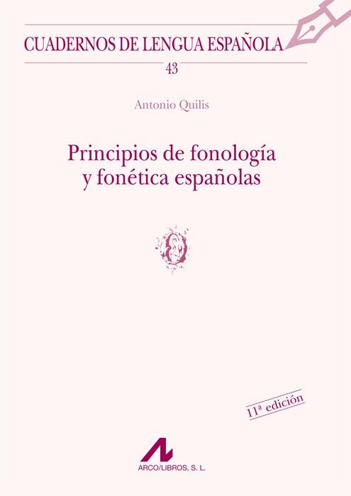 PRINCIPIOS DE FONOLOGIA | 9788476352502 | QUILIS
