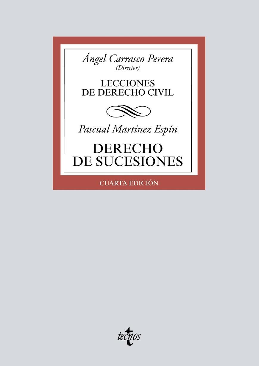 DERECHO DE SUCESIONES | 9788430979714 | MARTÍNEZ ESPÍN, PASCUAL