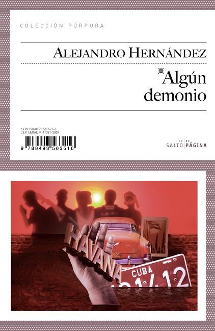 ALGUN DEMONIO | 9788493563516 | HERNANDEZ, ALEJANDRO