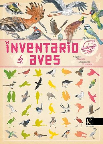 INVENTARIO ILUSTRADO DE LAS AVES | 9788416721016 | ALADJIDI, VIRGINE