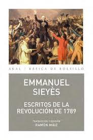 ESCRITOS DE LA REVOLUCIÓN DE 1789 | 9788446048428 | SIEYÉS, EMMANUEL-JOSEPH