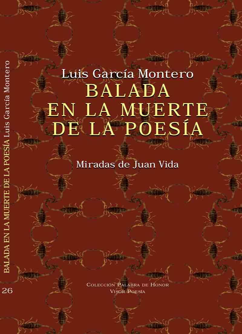 BALADA EN LA MUERTE DE LA POESIA | 9788498952261 | GARCIA MONTERO, LUIS