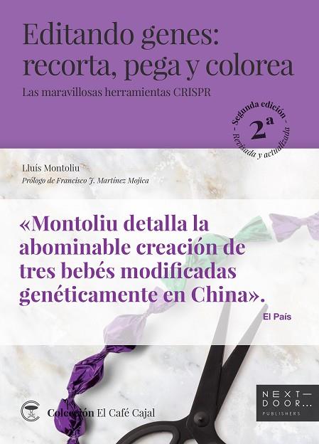 EDITANDO GENES: RECORTA, PEGA Y COLOREA | 9788412068597 | MONTOLIU JOSÉ, LLUÍS