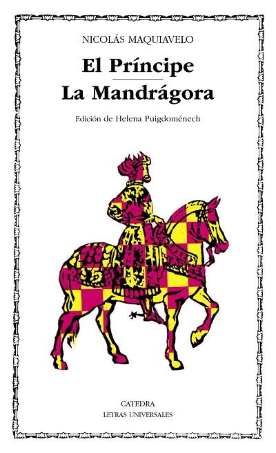 PRINCIPE-MANDRAGORA | 9788437605135 | MAQUIAVELO