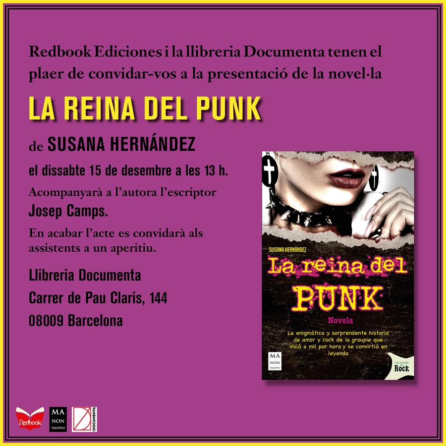 Presentem 'La reina del punk', de Susana Hernández - 