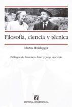 FILOSOFÍA, CIENCIA Y TÉCNICA | 9789561125476 | HEIDEGGER, MARTIN