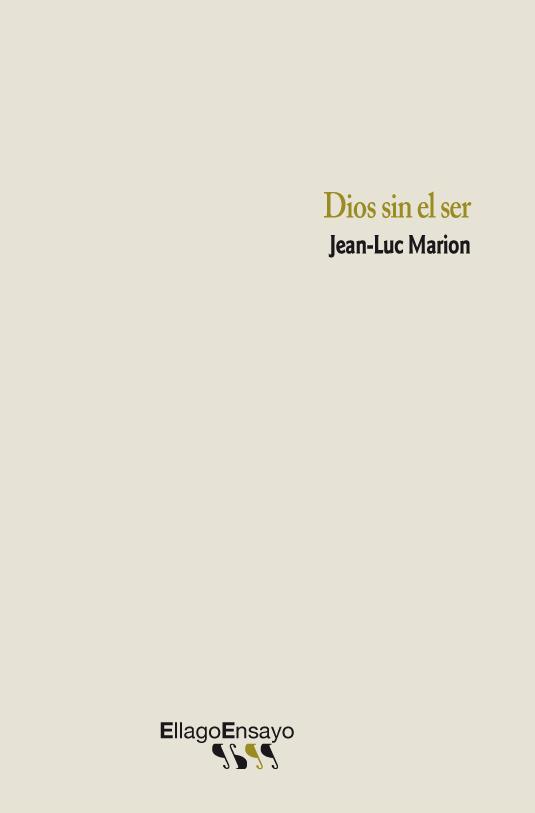 DIOS SIN EL SER | 9788496720749 | MARION, JEAN-LUC