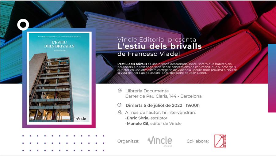 Presentem «L'estiu dels brivalls» de Francesc Viadel - 