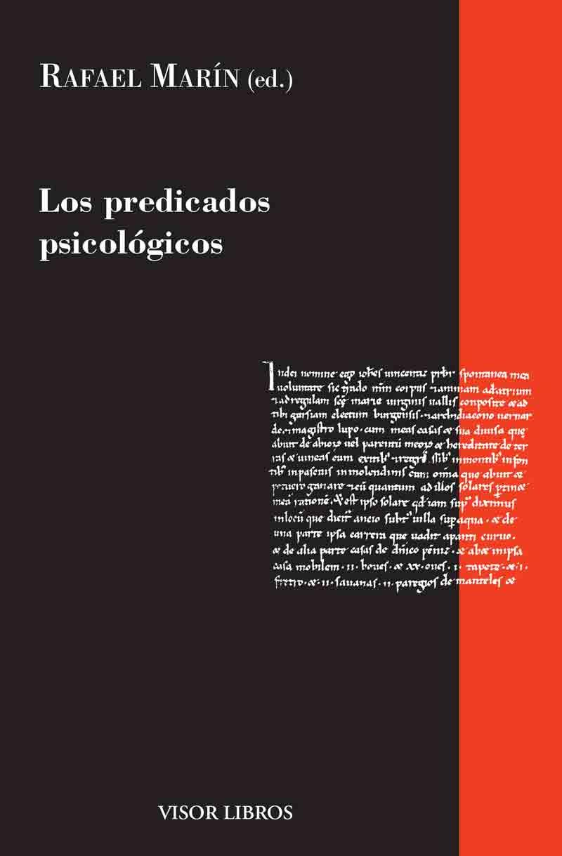 PREDICADOS PSICOLOGICOS, LOS | 9788498956900 | MARIN, RAFAEL
