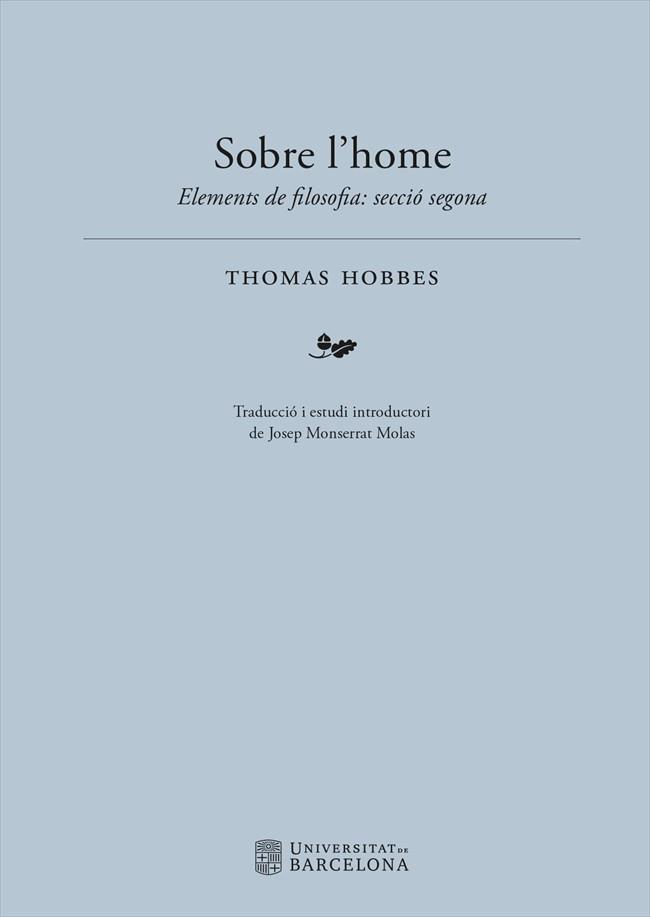 SOBRE L’HOME | 9788491687313 | HOBBES, THOMAS