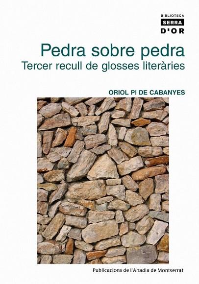 PEDRA SOBRE PEDRA | 9788484159841 | CABANYES