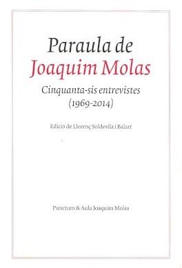 PARAULA DE JOAQUIM MOLAS | 9788412330335