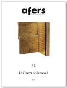AFERS 52. LA GUERRA DE SUCCESSIO | 9788495916501 | ARDIT LUCAS, MANUEL