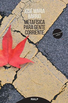METAFÍSICA PARA GENTE CORRIENTE | 9788432148446 | BARRIO MAESTRE, JOSÉ MARÍA