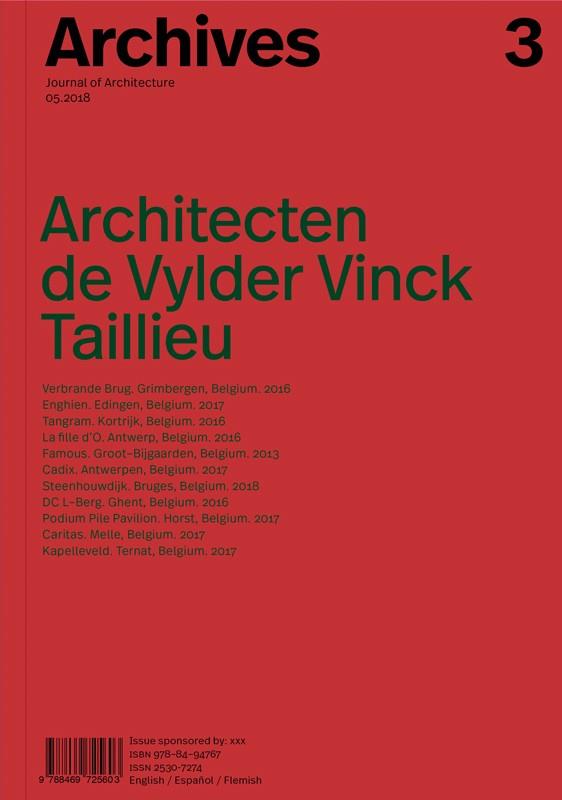 ARCHITECTEN DE VYLDER VINCK TAILLIEU | 9788494767821 | VARIOS