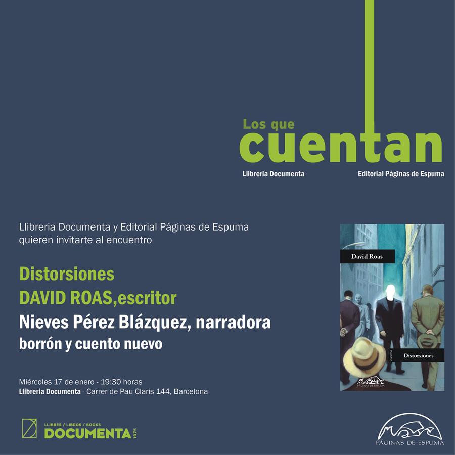 Cicle LosQueCuentan | David Roas narrat per Nieves Pérez Blázquez - 