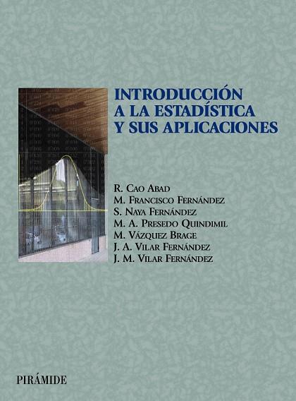 INTRODUCCIËN A LA ESTAD-STICA | 9788436815436 | CAO, RICARDO