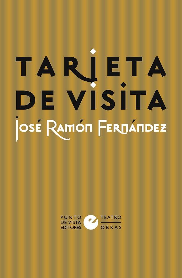 TARJETA DE VISITA | 9788415930488 | FERNÁNDEZ, JOSÉ RAMÓN