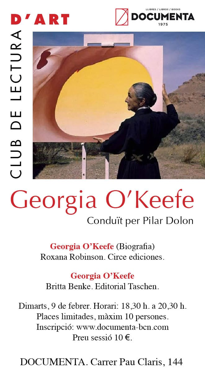 GEORGIA O'KEEFE al Club de Lectura d'Art - 