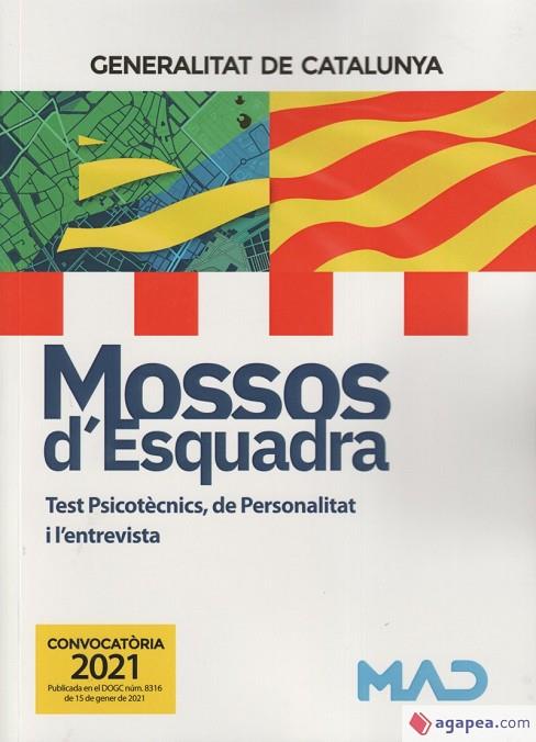 TEST PSICOTÈCNICS MOSSOS D´ESQUADRA | 9788414242551 | 7 EDITORES/CLAVIJO GAMERO, ROCIO