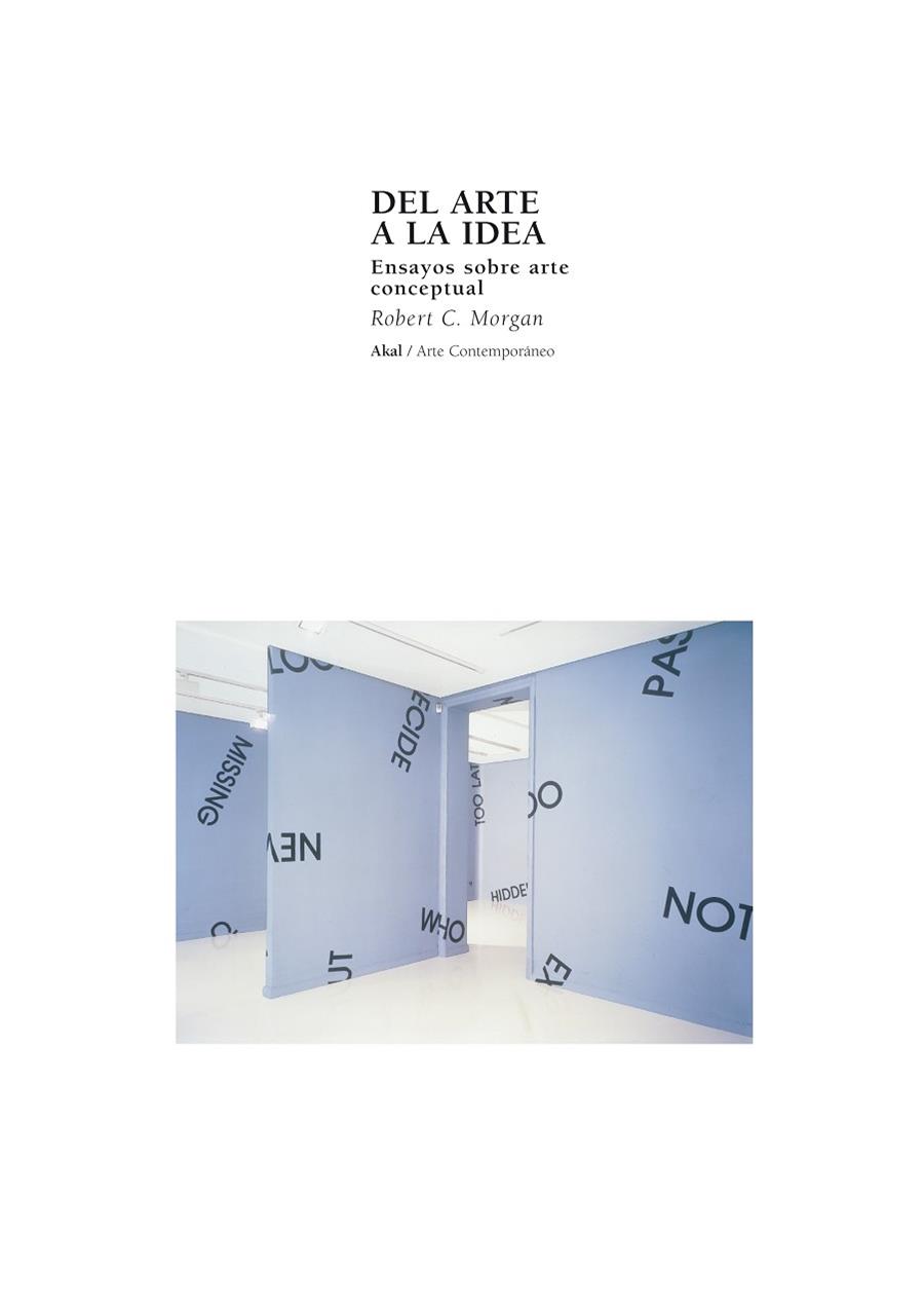EL ARTE DE LA IDEA | 9788446011644 | ROBERT C. MORGAN