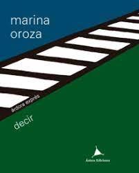 DECIR | 9788488020819 | OROZA, MARINA