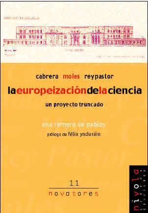 EUROPEIZACION DE LA CIENCIA | 9788495599513 | PABLOS