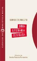 OBRA LITERARIA OLVIDADA | 9788470307621 | RAMIRO DE MAEZTU