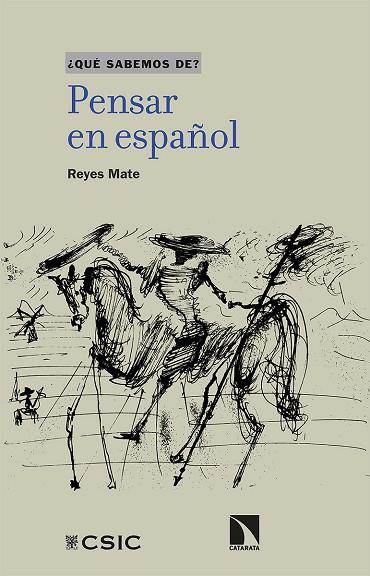 PENSAR EN ESPAÑOL | 9788413521688 | REYES MATE, MANUEL