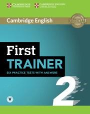 FIRST TRAINER 2. SIX PRACTICE.  TESTS WITH ANSWERS WITH AUDIO | 9781108525480 | DESCONOCIDO