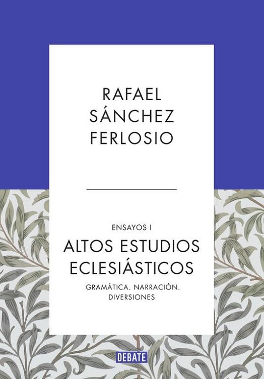ALTOS ESTUDIOS ECLESIASTICOS. | 9788499925523 | SANCHEZ FERLOSIO, RAFAEL