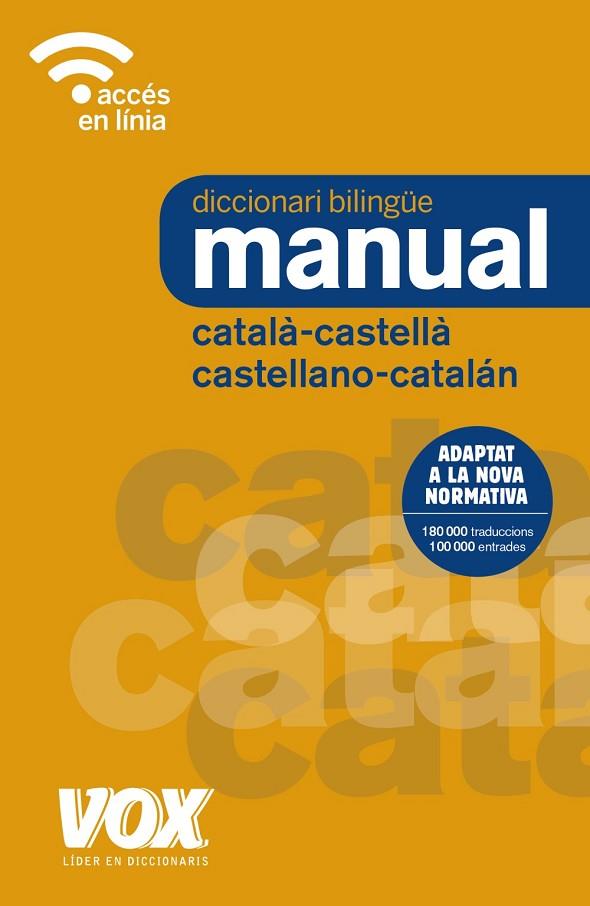 DICCIONARI MANUAL CATALÀ-CASTELLÀ / CASTELLANO-CATALÁN | 9788499742731 | VOX EDITORIAL