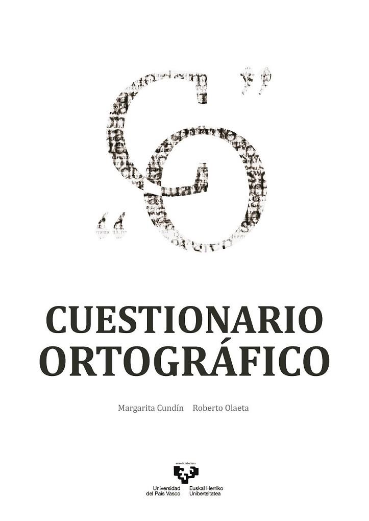 CUESTIONARIO ORTOGRÁFICO | 9788498609127 | CUNDÍN SANTOS, MARGARITA