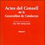 ACTES DEL CONSELL DE LA GENERALITAT DE CATALUNYA - ANY 1931 (MAIG ? JULIOL). VOL | 9788419326621 | CENTRE D?HISTÒRIA CONTEMPORÀNIA DE CATALUNYA